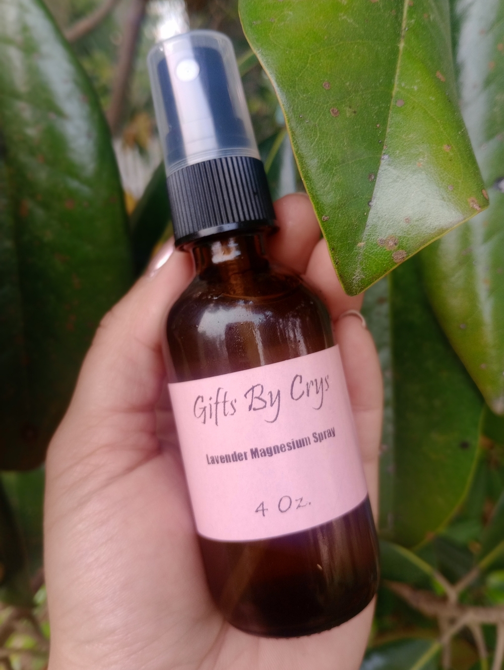 Handmade Gifts By Crys Lavender Magnesium Spray -